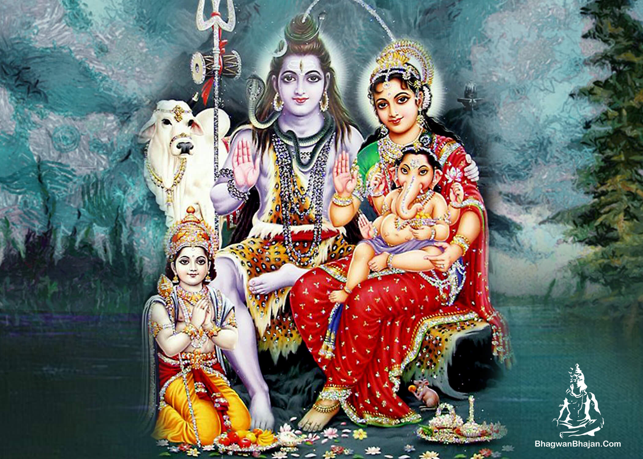 Lord Shiva Colorful Background Wallpaper God Stock Illustration 1757862194  | Shutterstock
