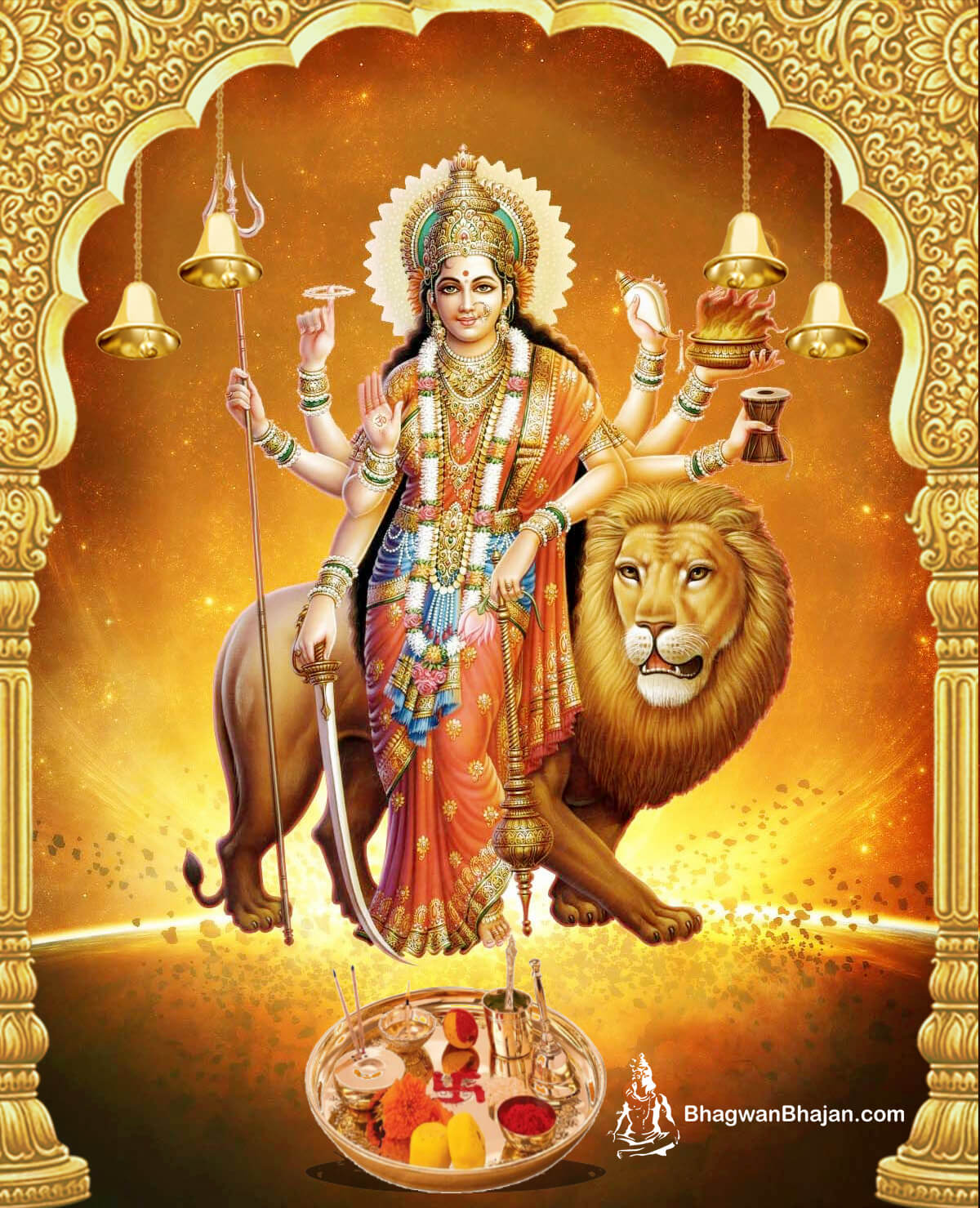 Maa Durga HD Wallpaper | Durga Mata Photos | Durga Ji Images ...